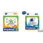 VTech - 480805 - Magibook - Je Découvre l'École Maternelle & Livre MagiBook - La Reine des Neiges - Découvre Les mystères de la Nature, Livre éducatif