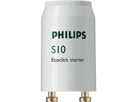 Philips S10 4-65W Sin 220-240V Wh, Glimtändare, Vit, 1 Styck, 65 W, 220 - 240 V, 21,5 Mm