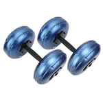 (Blue 8‑10KG Dumbbell)Woman Fitness Portable Adjustable Water Filled Dumbb MA