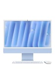 Apple Imac (M4, 2024) 24 Inch With Retina 4.5K Display, 8-Core Cpu And 8-Core Gpu, 16Gb, 256Gb Ssd - Blue - Imac + Microsoft 365 Family 1 Year