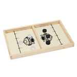 Jeu de Hockey en Bois "Palets" 35cm Naturel