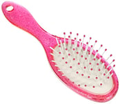 Coriex - Brosse à Cheveux Me Contre Te Fuchsia pour Fille, Paillettes Meubles, Peigne démêlant, Couleur Rose, 18 x 8 x 4 cm, EJ-8054708172974