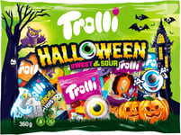 Trolli Halloween bulk pack 360g, Sweet & Sour sweets mix with Glotzer, Sour &