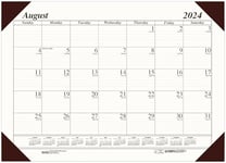 House of Doolittle 2024-2025 Academic Desk Pad Calendar, EcoTones, Cream, 18.5 x 13 Inches, August - July (HOD012541-25)