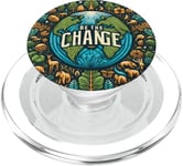 Plant the Seed of Change on Planet Earth PopSockets PopGrip for MagSafe