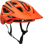 Fox Racing Speedframe Pro Divide, CE - Advanced Mountain Bike Helmet with Enhanced Safety Features and CE Certification - Lightweight Design,Orange,S