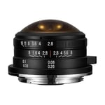 Laowa 4mm F2.8 Circular Fisheye, Fujifilm X