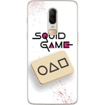 OnePlus 6 Genomskinligt Skal Squid Game