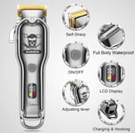 Hair Professional Clipper Trimmer Electric Beard Body Shaver Wet Dry Barber Tool