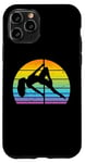 Coque pour iPhone 11 Pro Pole Dance Retro Pole Dance Girl – Pole Dance