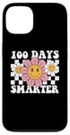 iPhone 13 Groovy 100 Days Smarter 100th Day Of School Teacher Kids Case