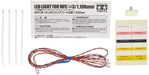 TAMIYA MFC Kit de LED Rouge 3 mm L : 1100 mm Rechange, modélisme, Accessoires pour véhicules radiocommandés, pièces de Tuning, 56549