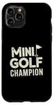 Coque pour iPhone 11 Pro Mini Golf Minigolf Minigolfer Golfeur pour Mini golfeur