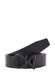 Calvin Klein Ck Buckle Belt Black 35Mm Svart