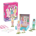 PaperCraft Dolls Sweet Boutique 3 Double Sided Paper Figures 100 Clothing Pieces