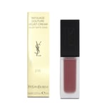 YSL Velvet Matte Stain Lipstick 216 Nude Emblem Red Berry Liquid Lip Colour
