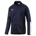 Puma Cup Sideline Jacket Veste De Survêtement Homme, Peacoat/Electric Blue Lemonade White, FR : 2XL (Taille Fabricant : XXL)