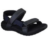 SKECHERS Men's Reggae-Elsinore Outdoor Sandals in Navy Grey Size 7 - 13