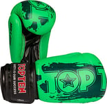 Top Ten Gants de Boxe Unisexes pour Adulte 20662-5012, Vert, 300 ML