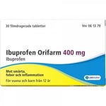 Orifarm Ibuprofen 400mg 30 st