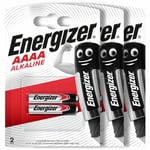 6 X Piles Energizer AAAA Alcalines 1,5V MX2500 E96 LR61 MN2500 Paquet De 2