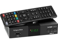 Kruger&Amp Matz Tv Tuner Dvb-T2 H.265 Hevc Kruger&Amp Matz Hdmi Scart Pvr Epg Usb-Avkodare