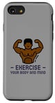 iPhone SE (2020) / 7 / 8 Exercise Your Body and Mind Health Fitness Gym Trainer Hiit Case