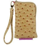 Ladies PU Compact Phone Carry BAG by Claudia Canova; Karoo Collection iPhone