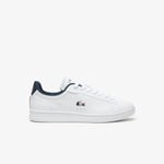 Lacoste Sneakers Carnaby Pro femme en cuir Taille 39.5 Blanc/marine/rouge