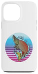 Coque pour iPhone 13 Pro Max Saumon rouge Pacifique Nord-Ouest Poissons d'eau douce