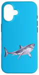 iPhone 16 #snirt der weiße Hei t-shirt Shark Hoodie Shark Mobile Phone Cover Case