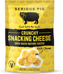 SERIOUS PIG - Crunchy Snacking Cheese Snacks, Keto Friendly, High Protein, Low