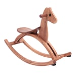 Wooden Horse Toy Rocking Horse Chair Modern Decoration For Early Education