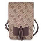 Guess 4G Phone Bag with Strap (iPhone) - Brun