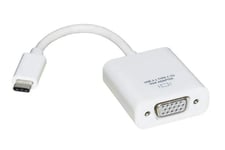 Adaptateur audio - video Link - LKADAT81 - Adaptateur USB-C male - VGA FEMELLE