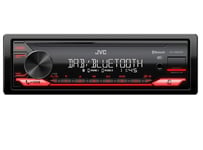 JVC KD-X282DBT hovedenhet m/DAB 4x50W, Blåtann, USB, AUX