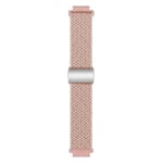 Flätat magnetiskt klockarmband Garmin VivoActive 4S - Starlight Pink