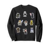 Star Wars Classic 8-Bit Character Mix Sweatshirt