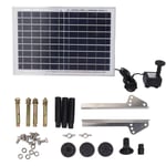 Pompe de fontaine solaire 9V 10W, facile &agrave; installer, Kit de pompe d'&eacute;tang pour bain d'oiseaux, jardin, piscine, aquarium