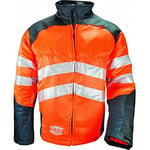 Solidur HVVEOR - Hi - Vis en Iso 20471 Class 2 - Veste Anti-Coupure - Classe 1 Type A - Confort et Protection Exceptionnels - Taille 4XL - Orange