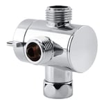 Inverseur De Douche - Adaptateur Multiple 3 Voies G1/2' Pour Inverseur De Pommeau De Douche - Choyclit