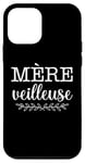 Coque pour iPhone 12 mini Mère veilleuse cadeau anniversaire Noël fête des mères maman