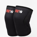 5 MM Knee Sleeves, Black