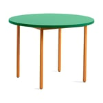 HAY Two-Colour ruokapöytä Ø105 cm Ochre-green mint