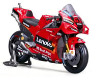 Maisto M36391M Ducati Lenovo (#43 Miller) 2020 Motorbike-1:18 Scale-Incredibly Detailed Die-Cast Replica Collectible Motorcycle Model Car, Red