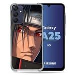 Cokitec Coque Renforcée pour Samsung Galaxy A25 5G Manga Naruto Itachi Visage