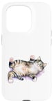 Coque pour iPhone 15 Pro #snirt T-shirt chat mignon coussin chat chaton sac