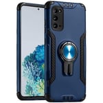 Zater Coque de protection en silicone souple et polycarbonate avec support rotatif à 360° pour Samsung Galaxy S20 Plus