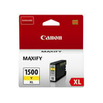 Canon - PGI-1500XL y - Original - Encre à pigments - Jaune maxify MB2350 - 1 pièce(s) - Impression à jet d'encre (9195B001)