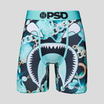 PSD Warface & Co. Gold Chain Teal Diamonds Camo Underwear Boxer Briefs 222180066